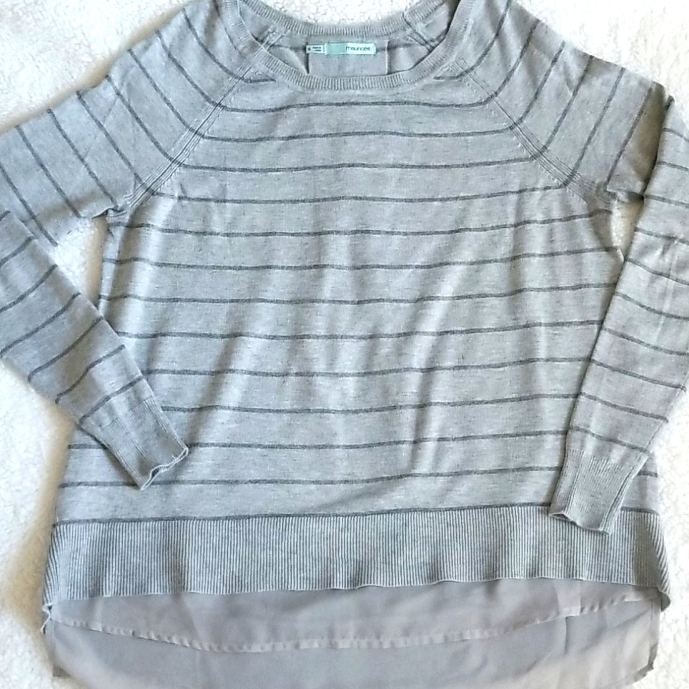 Grey Top from Maurice's